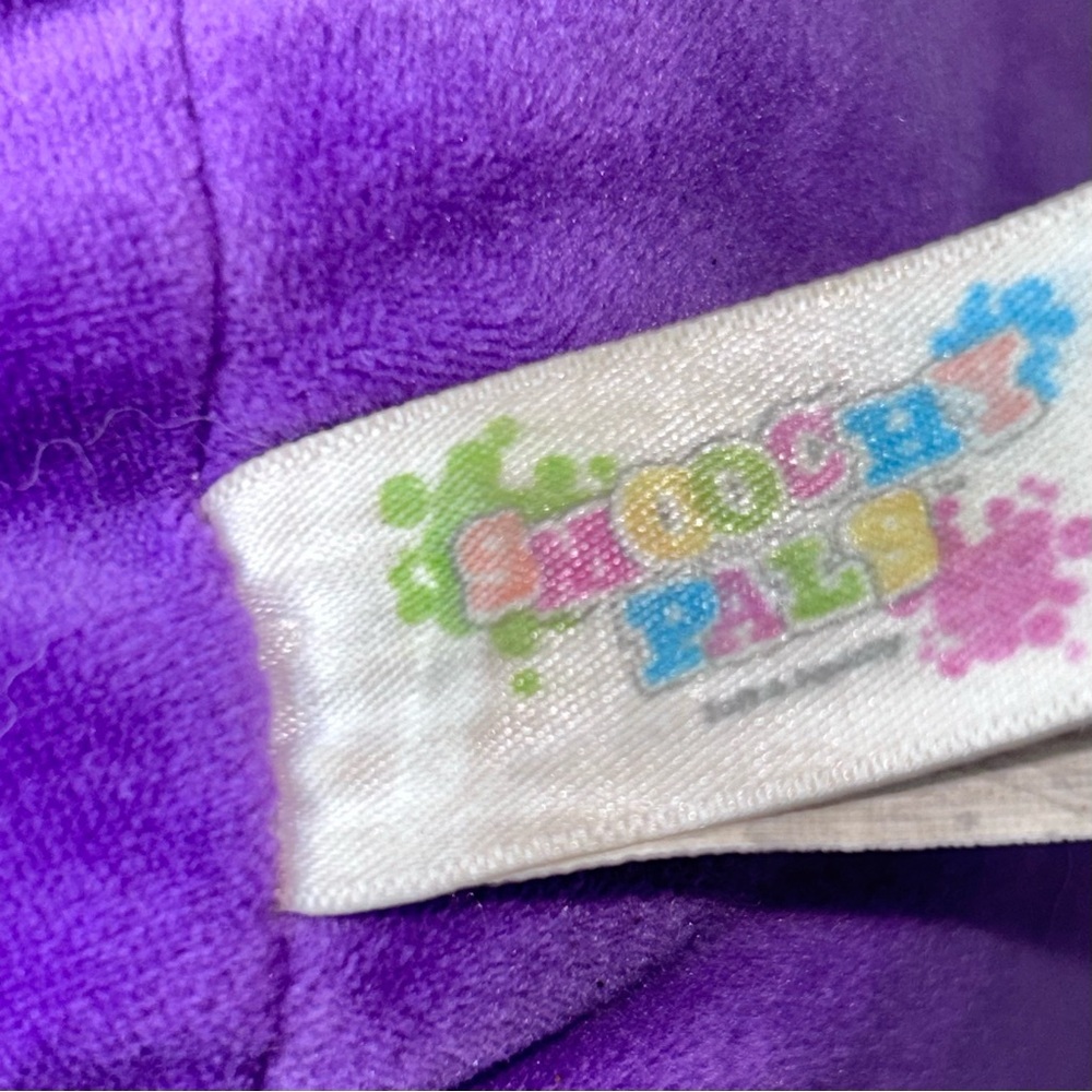 Purple Eggplant Smoochy Pals Very Soft & Squishy Foodie Plush by Linzy Toys‎ - Picture 9 of 13